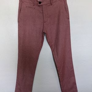 Zara Burgundy Dress Pants
